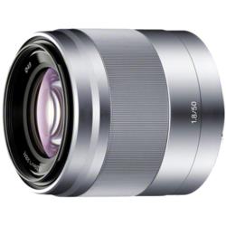 ソニー(SONY) E 50mm F1.8 OSS シルバー SEL50F18 Eマウント用 APS-C 単焦点レンズ