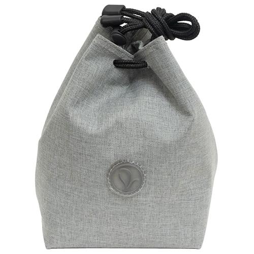 キング K-KCP-S LGY ライトグレー 巾着型カメラポーチ Sサイズ 小型のミラーレスカメラに最適 内寸W90×H160×D90mm