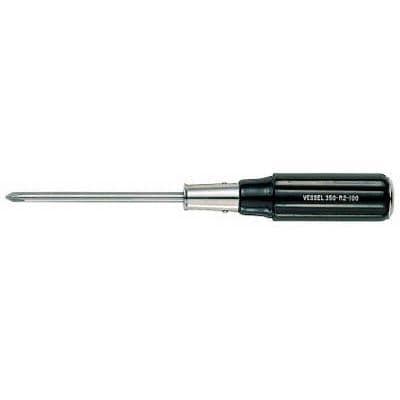 ベッセル(VESSEL) 350-4-200 木柄貫通ドライバー350 ＋4×200