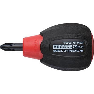 ベッセル(VESSEL) 720-2-15 スーパークッションドライバー スタビータイプ 720 ＋2×15