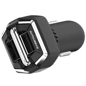 カシムラ(Kashimura) AJ556(ブラック) DC-2.4A-リバーシブルUSB 2ポート