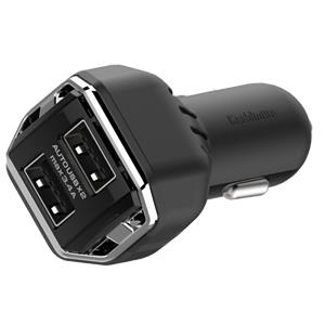 カシムラ(Kashimura) AJ557(ブラック) DC-3.4A-リバーシブルUSB 2ポート