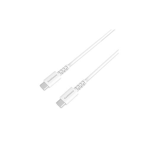 カシムラ(Kashimura) AJ-642-WH(ホワイト) USB充電&同期ケーブル 50cm C-C