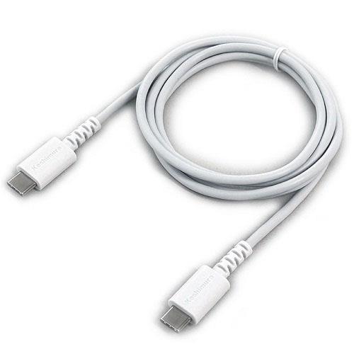 カシムラ(Kashimura) AJ-646-WH(ホワイト) USB充電&同期ケーブル 1m C-C 100W
