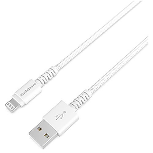 カシムラ(Kashimura) KL-116-WH ホワイト iPhone/iPad/ipod用 Lightning USB-A 充電&同期ケーブル 1.2m