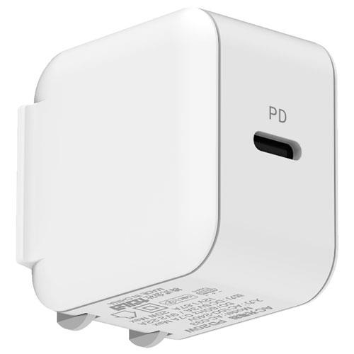 カシムラ(Kashimura) AC-033-WH(ホワイト) ACUSB-C-PD20W WH 折りたたみ ポートAC充電器