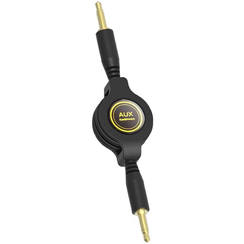 カシムラ(Kashimura) KD-174 リール式AUXコード ケーブル 75cm