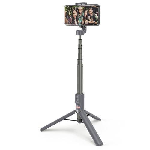 ハクバ(HAKUBA) CVSSLGGYグラファイトグレーコールマンセルフィースタンドロング1310mmスマホ対応