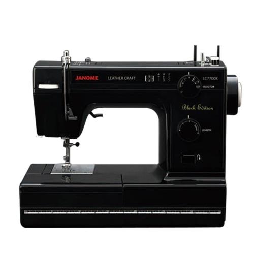 ジャノメ(janome) LC7700K 電動ミシン レザークラフトミシン フットコントローラー付き レザー用標準針付属 ハードケース付き