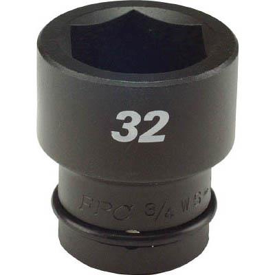 フラッシュツール(FLASH TOOL) 3/4WS-26 インパクト ショート ソケット 差込角19mm 対辺26mm