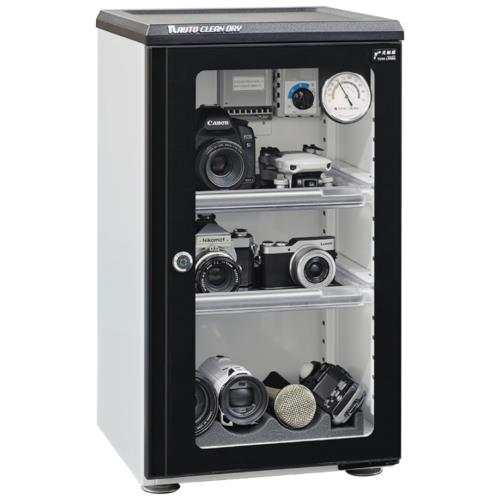 東洋リビング ED55CAT2 BW ブラック&ホワイト オートクリーンドライ 全自動防湿庫 内容量 53L