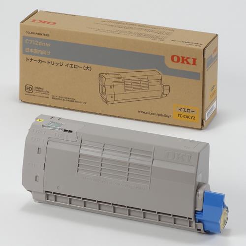 OKI TC-C4CY2 純正 トナーカートリッジ イエロー 大