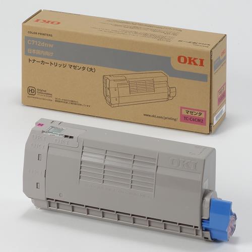 OKI TC-C4CM2 純正 トナーカートリッジ マゼンタ 大