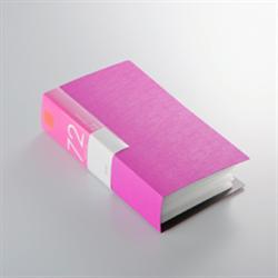 バッファロー(BUFFALO) BSCD01F72PK(ピンク) CD/DVDファイルケース ブックタイプ 72枚収納