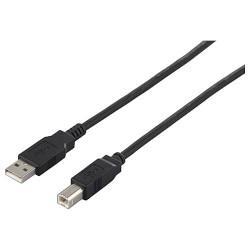 バッファロー(BUFFALO) BSUAB207BK(ブラック) USB2.0ケーブル A to B 0.7m