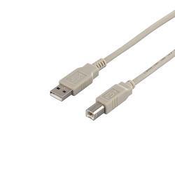 バッファロー(BUFFALO) BSUAB230IV(アイボリー) USB2.0ケーブル A to B 3m