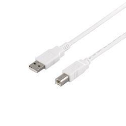 バッファロー(BUFFALO) BSUAB230WH ホワイト USB2.0ケーブル A to B 3m