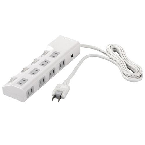 バッファロー(BUFFALO) 2ピン式電源タップ 8個口 1.5m BSTAPSD2815WH ホワイト