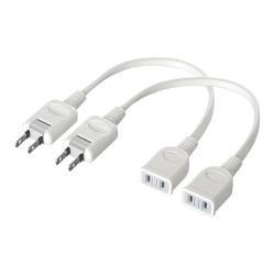 バッファロー(BUFFALO) BSTAPEX02WHX2(ホワイト) 電源延長ケーブル