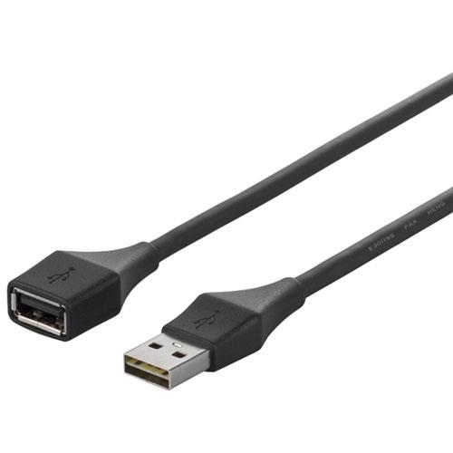 バッファロー(BUFFALO) BSUAADU230BKA(ブラック) BSUAADU2Aシリーズ USB2.0延長ケーブル 3m