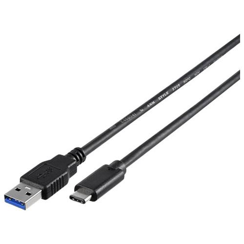 バッファロー(BUFFALO) BSUAC31110BK(ブラック) USB3.1 Gen1ケーブル(A to C) 1m