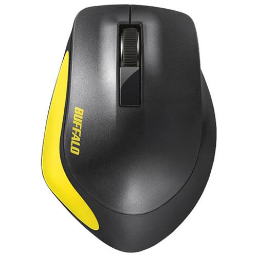 バッファロー(BUFFALO) BSMBW300MYE イエロー USB ワイヤレスBlueLEDマウス 無線2.4GHz接続 3ボタン