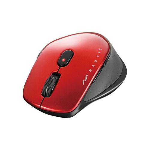 バッファロー(BUFFALO) BSMBB540RD レッド Bluetooth 無線接続マウス 5ボタン