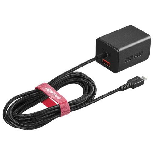 バッファロー(BUFFALO) BSMPA2401BC2TBK(ブラック) BSMPA2401BC2Tシリーズ 1.8m