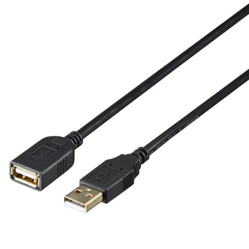 バッファロー(BUFFALO) BSUAAFR230BK(ブラック) BSUAAFR USB2.0延長ケーブル カーボン素子ねり込みタイプ 3m