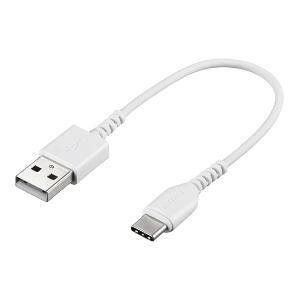 バッファロー(BUFFALO) BSMPCAC101WHホワイト Type-Cケーブル A-C 0.1m