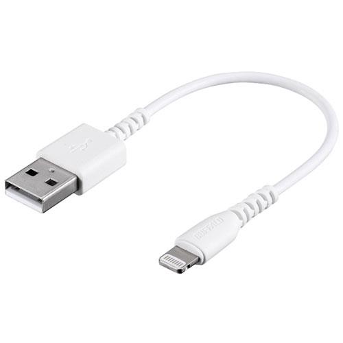 バッファロー(BUFFALO) BSMPCL101WH ホワイト USB2.0ケーブル 0.1m
