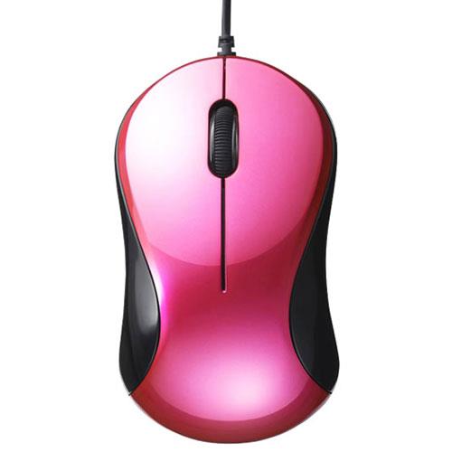 バッファロー(BUFFALO) BSMBU100PK(ピンク) USB BlueLEDマウス 3ボタン