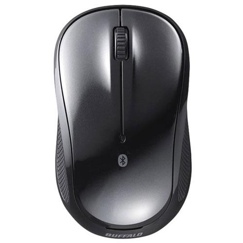 バッファロー(BUFFALO) BSMBB100BK ブラック Bluetooth BlueLED光学式マウス 3ボタン