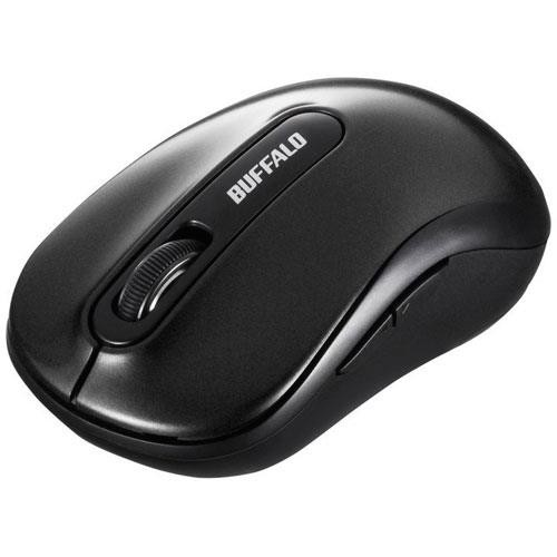 バッファロー(BUFFALO) BSMBW310BK ブラック ワイヤレス BlueLED光学式マウス 5ボタン