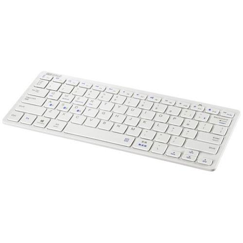 バッファロー(BUFFALO) BSKBB310WH ホワイト 無線 日本語配列 78キー