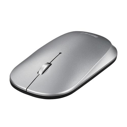 バッファロー(BUFFALO) BSMBW330NSV(ノーマル/シルバー) USB BlueLED光学式マウス 3ボタン