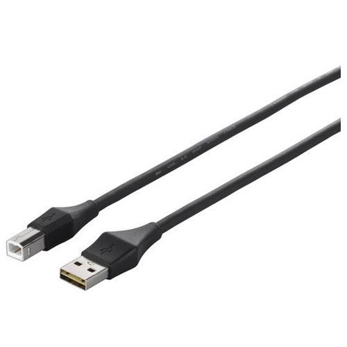 バッファロー(BUFFALO) BSUABDU225BK(ブラック) USBケーブル 2.5m