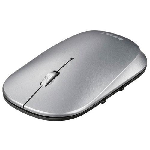 バッファロー(BUFFALO) BSMBW530NSV ノーマル/シルバー USB BlueLED光学式マウス 5ボタン