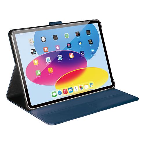 バッファロー(BUFFALO) BSIPD22109CL2BL ブルー バッファロー iPad10.9用2アングルレザーケース