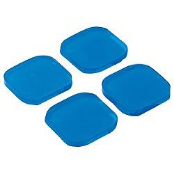 バッファロー(BUFFALO) BEQJM50401A 耐震ジェルマット 四角 50mm角 4枚