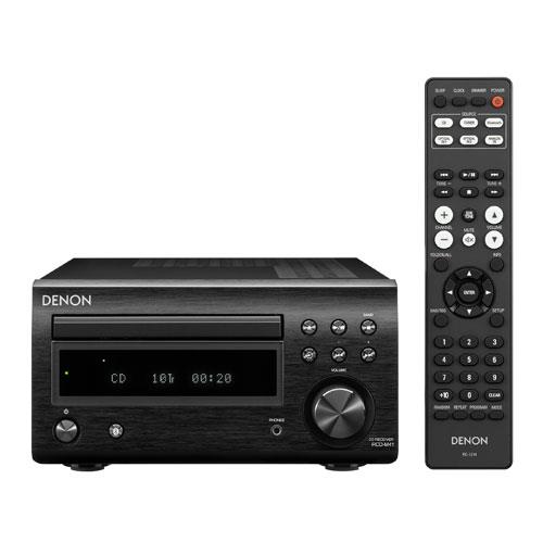 DENON(デノン) RCD-M41-K ブラック CDレシーバーシステム Mシリーズ