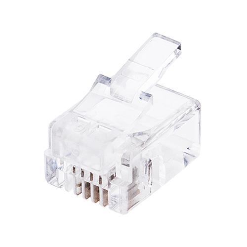 ミヨシ DA-604P 6極4芯用 モジュラープラグ 10個