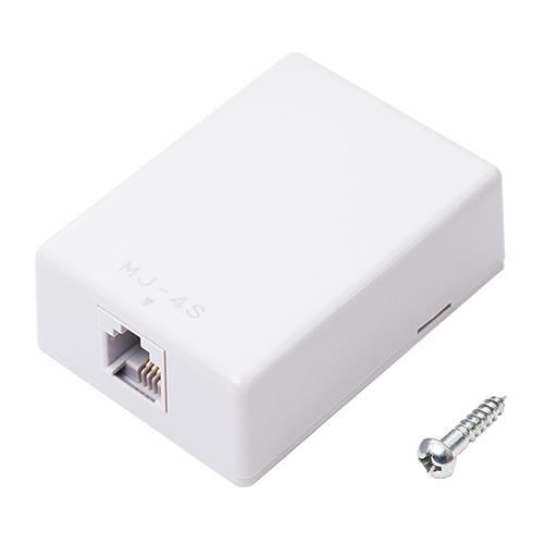 ミヨシ DA-R40-GY(グレー) ローゼット 6極4芯タイプ