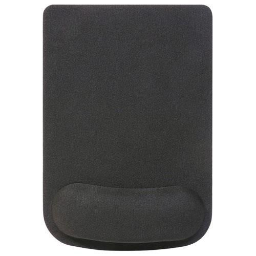 ミヨシ GZ-06/BK(ブラック) リストレスト付きマウスパッド