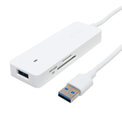 ミヨシ USH-10G2A-WH(ホワイト) USB3.2 Gen2対応USBハブ 4ポート
