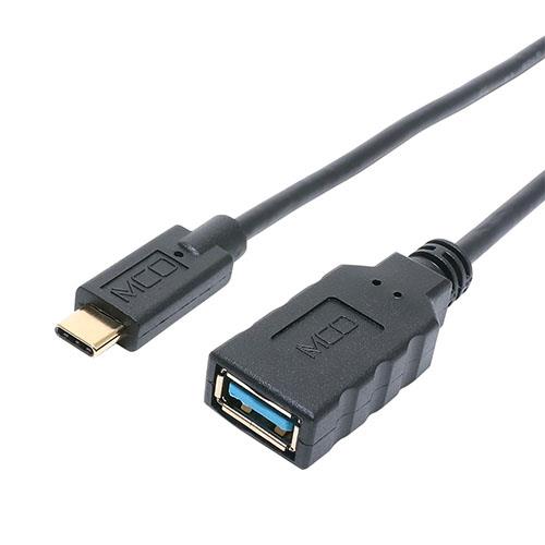ミヨシ USA-10G2C/SL USB変換ケーブル USB A - USB Type-C オス 50cm