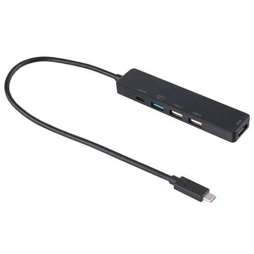 ミヨシ UDS-2K01P Type-C ドッキングステーション HDMI/USB PD