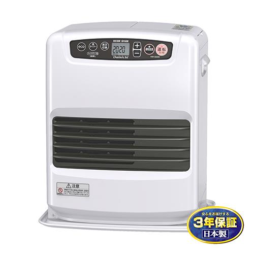 ダイニチ FWY-32CW3-W(ムーンホワイト) 石油ファンヒーター 木造9畳/鉄筋12畳