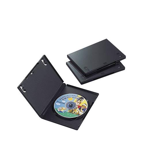 エレコム(ELECOM) CCD-DVD01BK ブラック トールケース 1枚収納