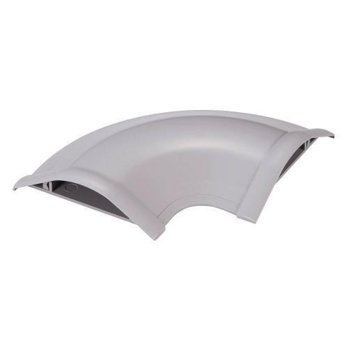 エレコム(ELECOM) LD-GAM27/LG グレー モール接続ユニット 平面曲がり LD-GA1207/LG 幅30mm 用